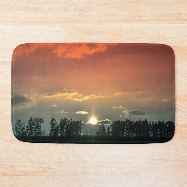 Item preview, Sunset and fir tree silhouette designed and sold by Stéphane  Thirion.