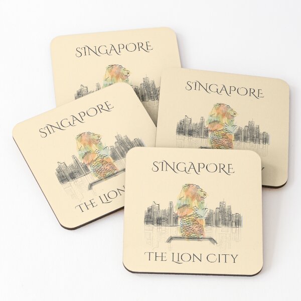Item preview, Singapore The Lion City designed and sold by 4AllTimes.