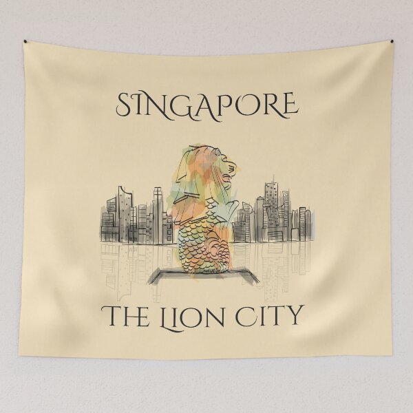 Item preview, Singapore The Lion City designed and sold by 4AllTimes.