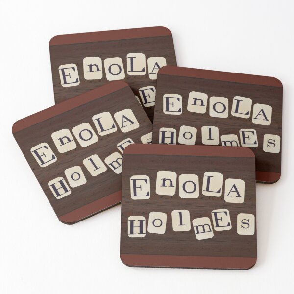 Item preview, Enola Holmes Name Tiles designed and sold by RISEHIGHER.