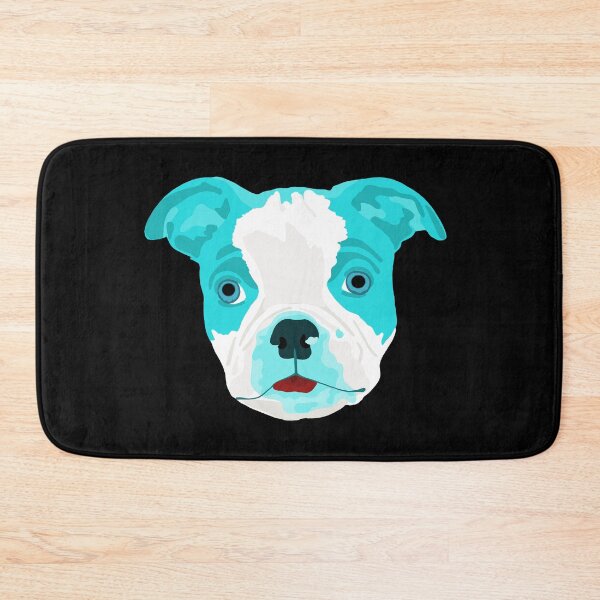 Item preview, Boston Terrier Pop Art Teal designed and sold by J-Bat.
