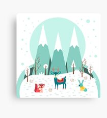 Frozen Canvas Print