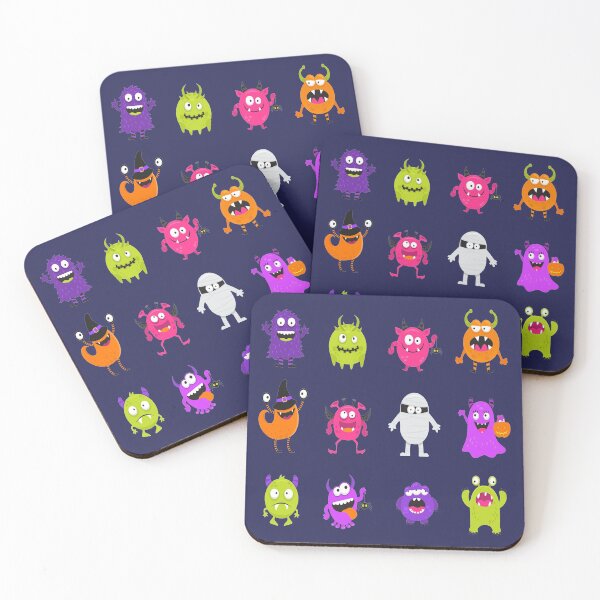 Item preview, halloween cute scary monster STICKERS designed and sold by ayoubbht.