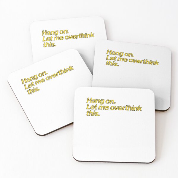 Item preview, Hang On Let Overthink This Sarcasm Yellow Teen designed and sold by sharedipmemes.