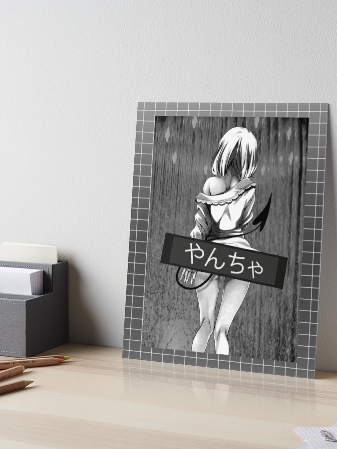 Naughty - Dark Anime Aesthetic Postcard for Sale by SEryST