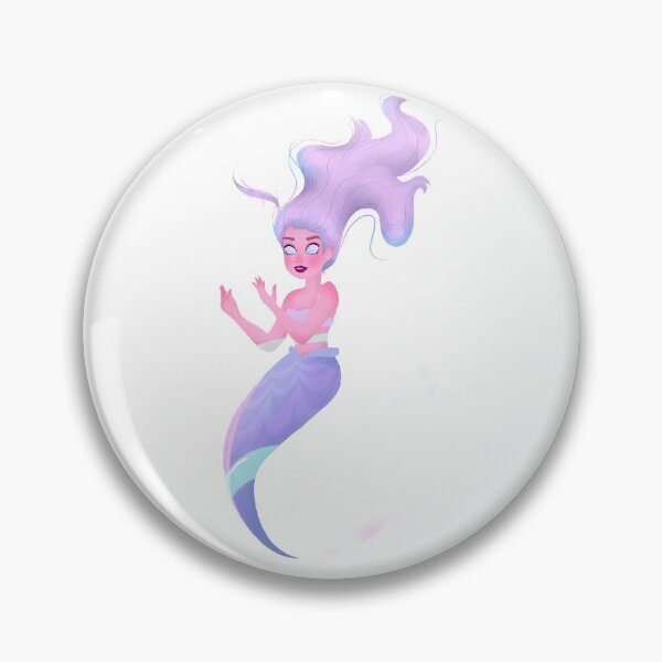 Item preview, Magical mermaid playing underwater. designed and sold by KarlaRDraws.