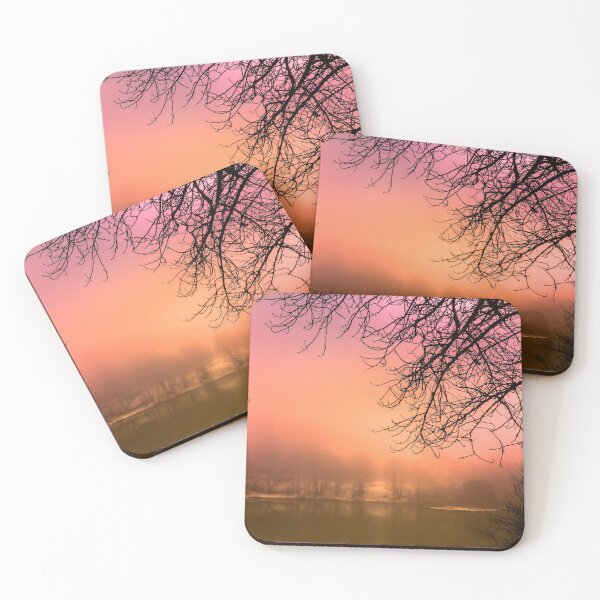 Item preview, Shadow of brance and colored sunset designed and sold by Stéphane  Thirion.