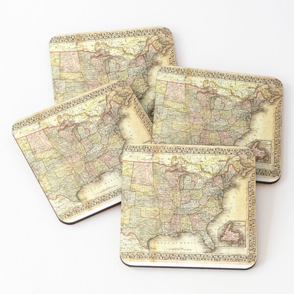Item preview, USA Map Old Map designed and sold by sd749.