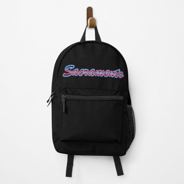 Item preview, Fan of Sacramento Neon Blue and Red (Retro) designed and sold by gkillerb.