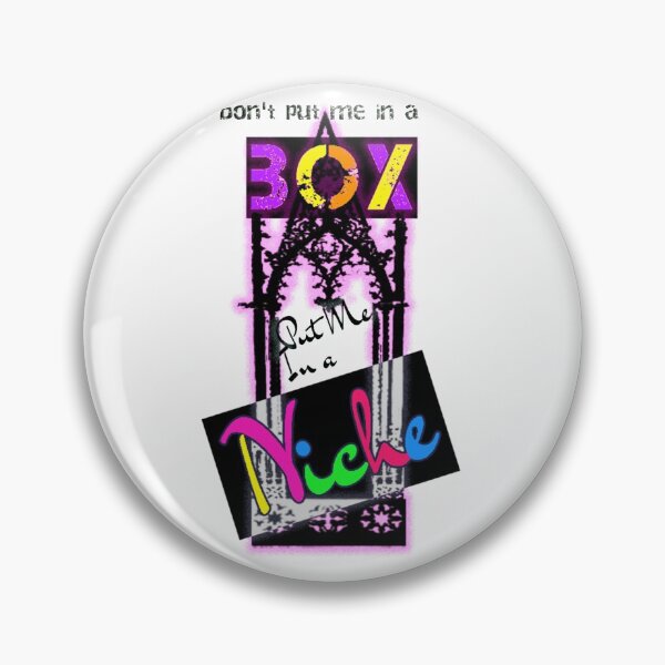 Item preview, Don't put me in a BOX, put me in a NICHE (inverted rainbow) designed and sold by BlackMoonRoze.