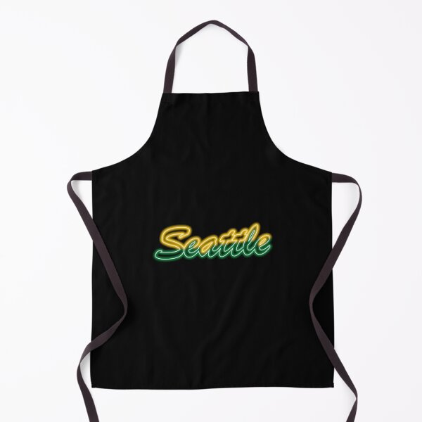 Item preview, Fan of Seattle Neon Yellow and Green (Retro) designed and sold by gkillerb.
