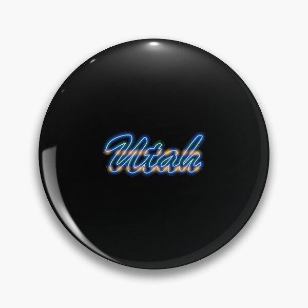 Item preview, Fan of Utah Neon Blue Green and Yellow designed and sold by gkillerb.
