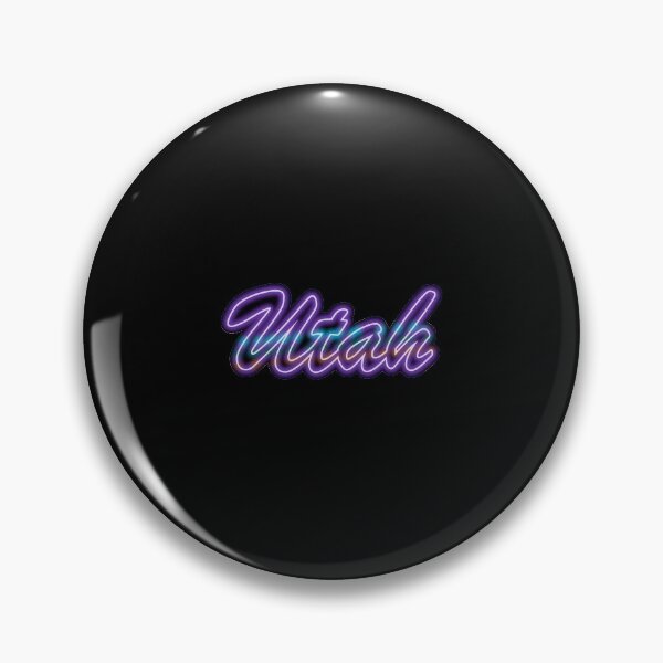 Item preview, Fan of Utah Neon Purple w Stripes (Retro) designed and sold by gkillerb.