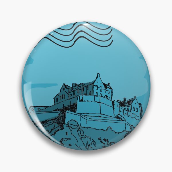 Artikelvorschau, Edinburgh-Briefmarke entworfen und verkauft von Travelers of the World.