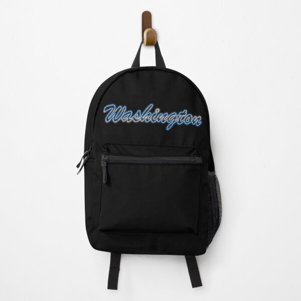 Item preview, Fan of Washington Neon Blue w Silver and Gold (Retro) designed and sold by gkillerb.