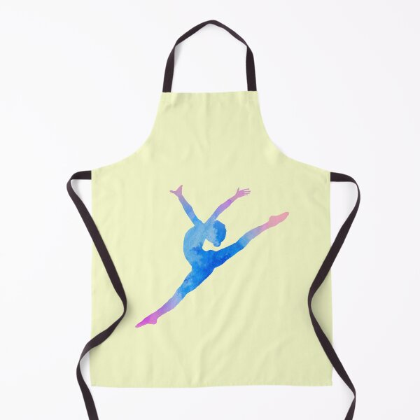 Item preview, Ballet Jump Dancer Jete Watercolor Silhouette designed and sold by sharedipmemes.