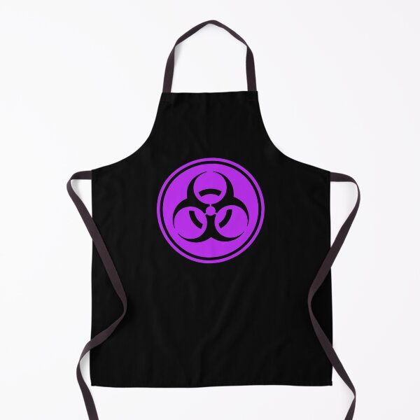 Item preview, Purple Biohazard Sign - Black background designed and sold by LeenDesign.