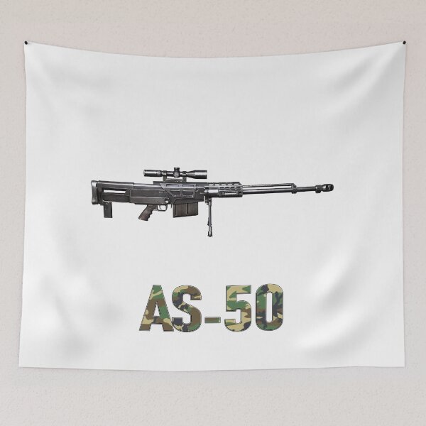 Item preview, Most Iconic Rifles AS-50 designed and sold by DigitalPulsion.
