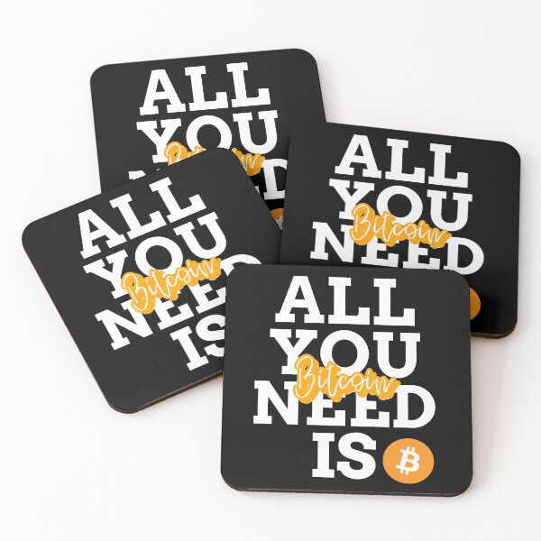 Item preview, All You Need Is Bitcoin designed and sold by Bitcoin-Fashion.