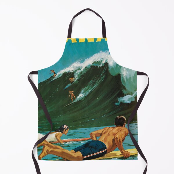 Item preview, Hawaii retro poster designed and sold by CorasPosters.