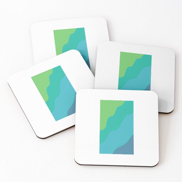 Item preview, Abstrakt color blue green designed and sold by miaterinka.