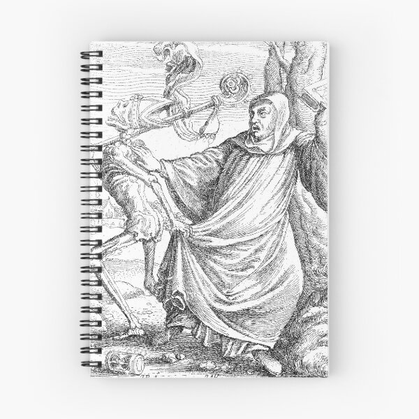 Item preview, The  Abbot, the Dance of Death - Hans Holbein  designed and sold by themasters.