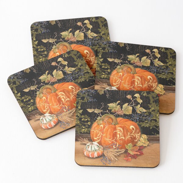 Item preview, Elegant Carved Pumpkin designed and sold by Lynnea Washburn.