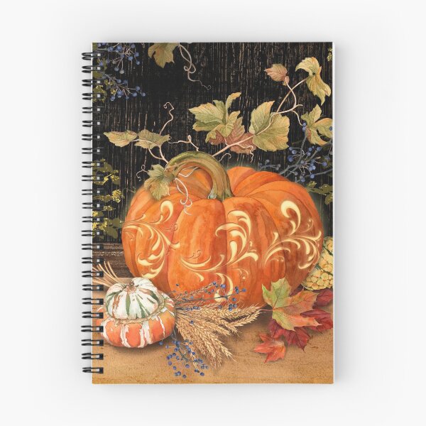Item preview, Elegant Carved Pumpkin designed and sold by Lynnea Washburn.