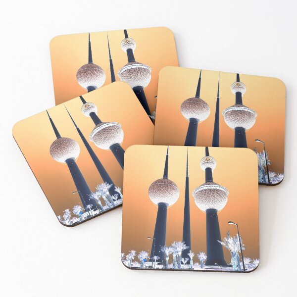 Item preview, Beautiful View of Iconic Landmark Towers in Kuwait City designed and sold by ShopieHome.