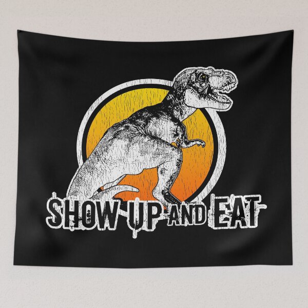 Item preview, Dinosaur T Rex Jurassic Dominion Design Show Up And Eat designed and sold by DebiPhillips.