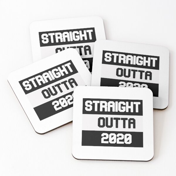 Item preview, straight outta 2020 (white) designed and sold by cute105.