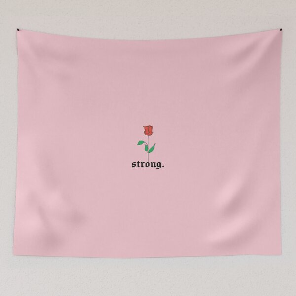 Item preview, Red Rose Strong Breast Cancer Awareness Month T-shirt, Musk, Mugs designed and sold by Eddyed.
