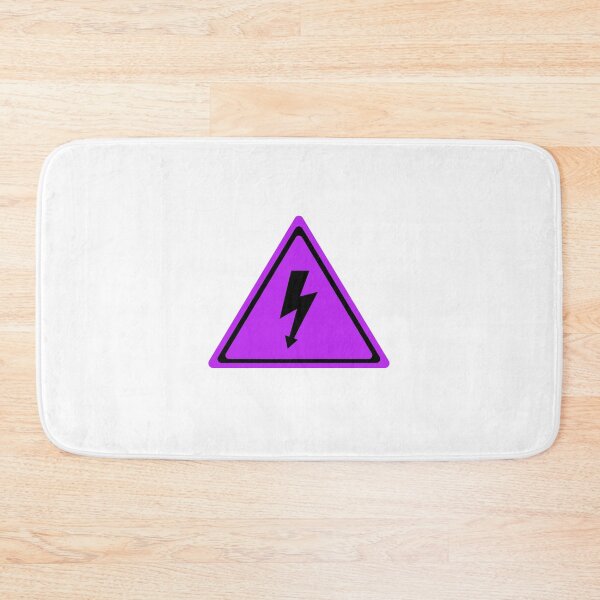 Item preview, Purple High Voltage Sign designed and sold by LeenDesign.