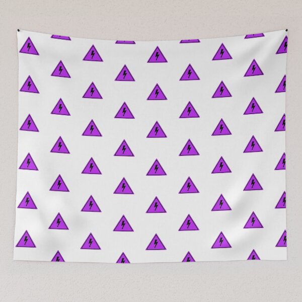Item preview, Purple High Voltage Sign designed and sold by LeenDesign.