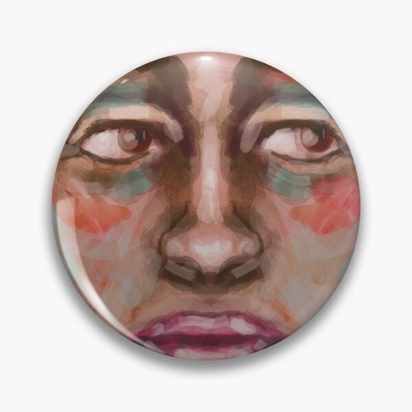 Item preview, Colorful face with chilli lips designed and sold by jotcar.
