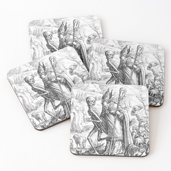 Item preview, The Bishop, the Dance of Death - Hans Holbein designed and sold by themasters.