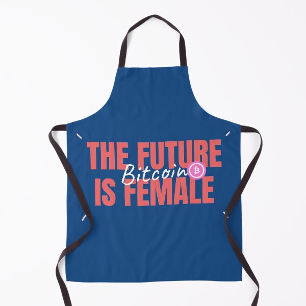 Item preview, The Future is Female Bitcoin designed and sold by Bitcoin-Fashion.