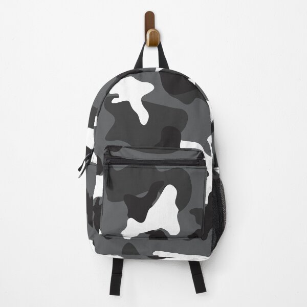 Item preview, Camouflage Black Grey White Winter Camo designed and sold by Cyberty.