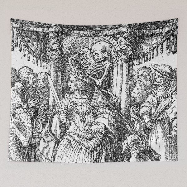 Item preview, The Emperor, the Dance of Death - Hans Holbein  designed and sold by themasters.