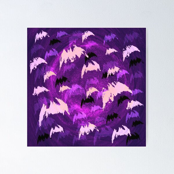 Item preview, Purple Bats designed and sold by Ben Collison.
