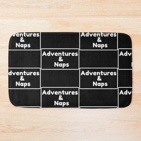 Item preview,  Adventures And Naps designed and sold by WorldPrintTees.