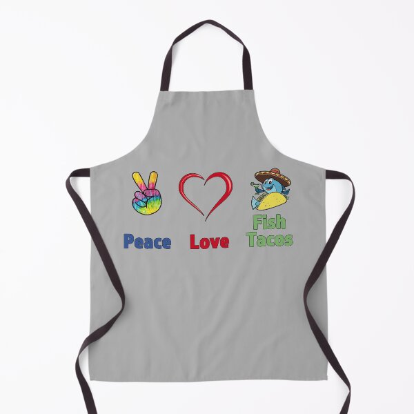 Item preview, Peace Love & Fish Tacos - Funny Gift - Multi Color Design designed and sold by Richard529.