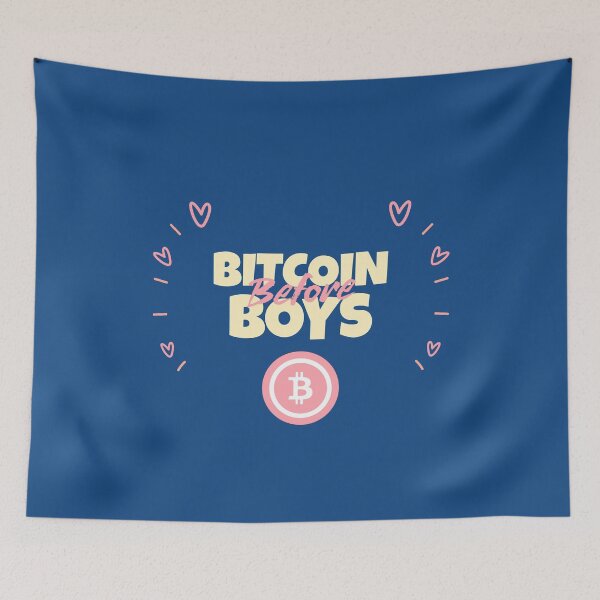 Item preview, Boys Before Bitcoin designed and sold by Bitcoin-Fashion.