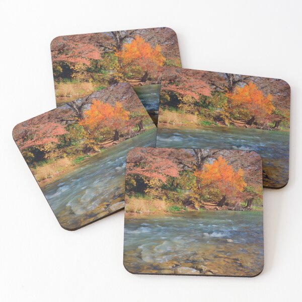 Item preview, Fall Foliage in the Guadalupe River designed and sold by Savannah Gibbs.