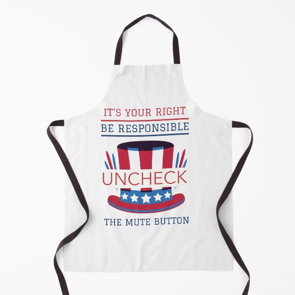 Item preview, It's Your Right Be Responsible Uncheck The Mute Button designed and sold by spicygarb.