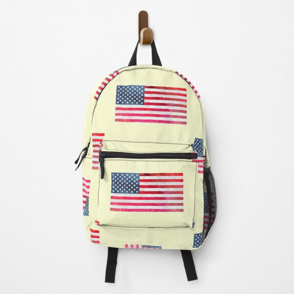 Item preview, USA Flag Watercolor Vintage American designed and sold by sharedipmemes.