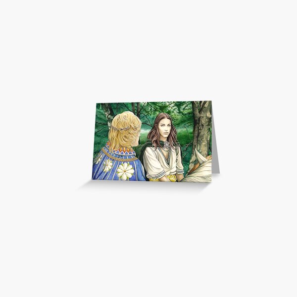He Knew Her For Erendis Greeting Card