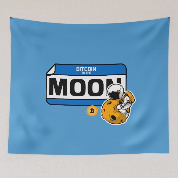 Item preview, Bitcoin to the Moon! designed and sold by Bitcoin-Fashion.