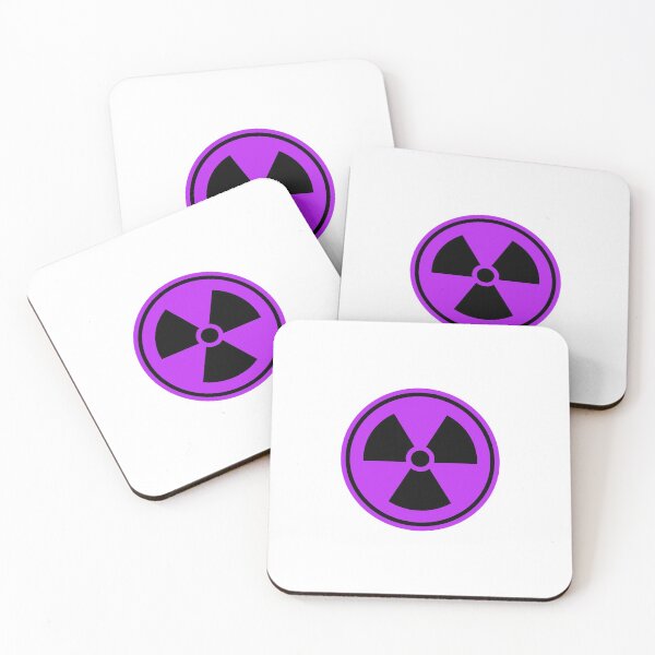 Item preview, Purple Radiation Sign designed and sold by LeenDesign.
