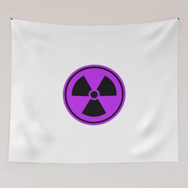 Item preview, Purple Radiation Sign designed and sold by LeenDesign.